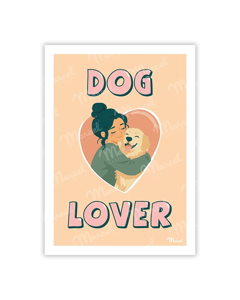 Carte de Voeux "Dog Lover"