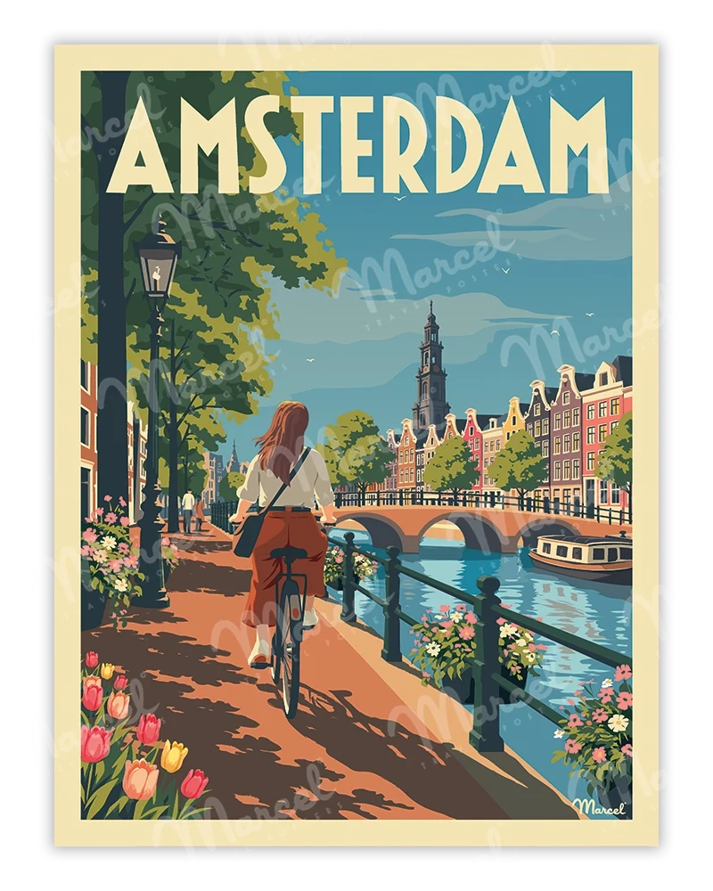 Affiche AMSTERDAM