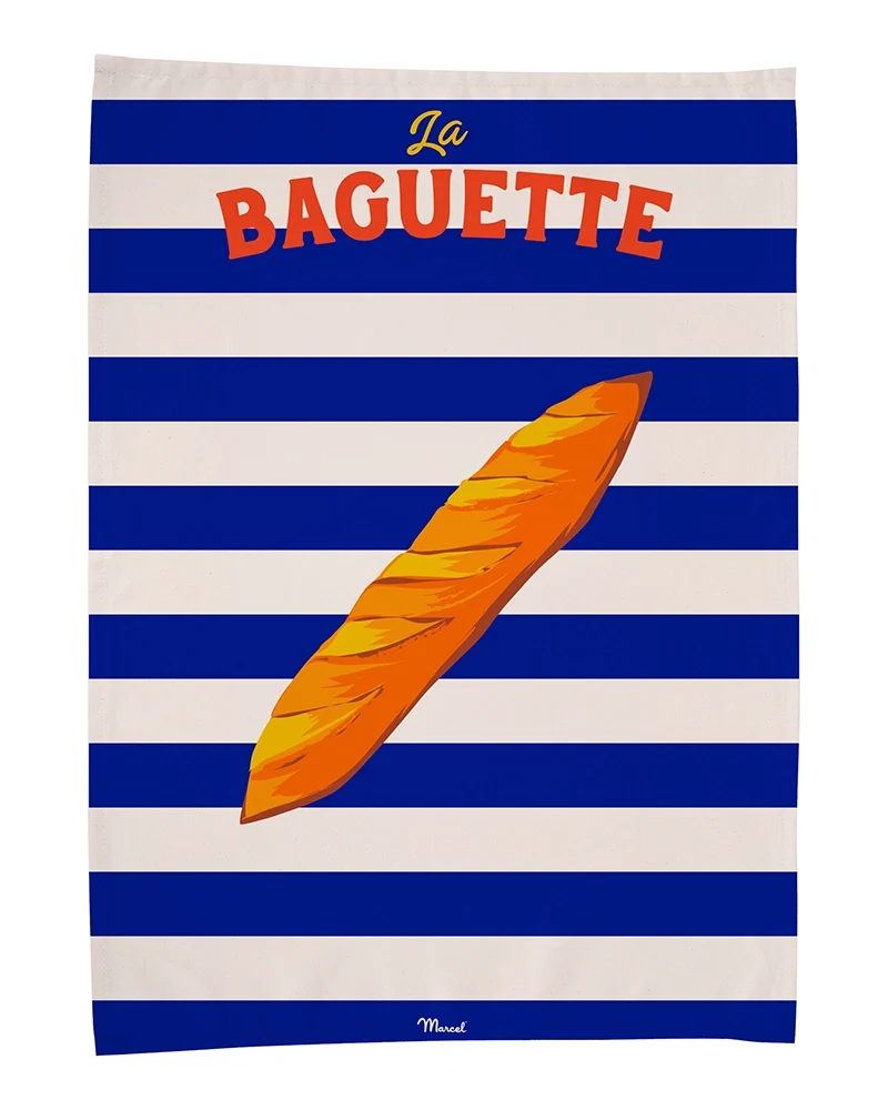 Torchon "La Baguette"