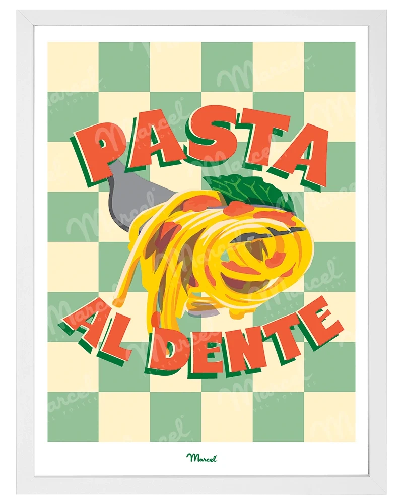 Affiche Travel Color "Pasta Al Dente"