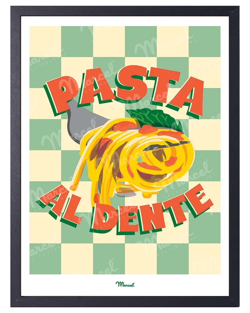 Affiche Travel Color "Pasta Al Dente"