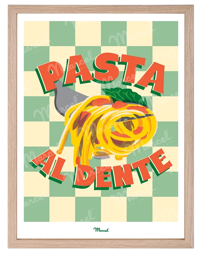 Affiche Travel Color "Pasta Al Dente"