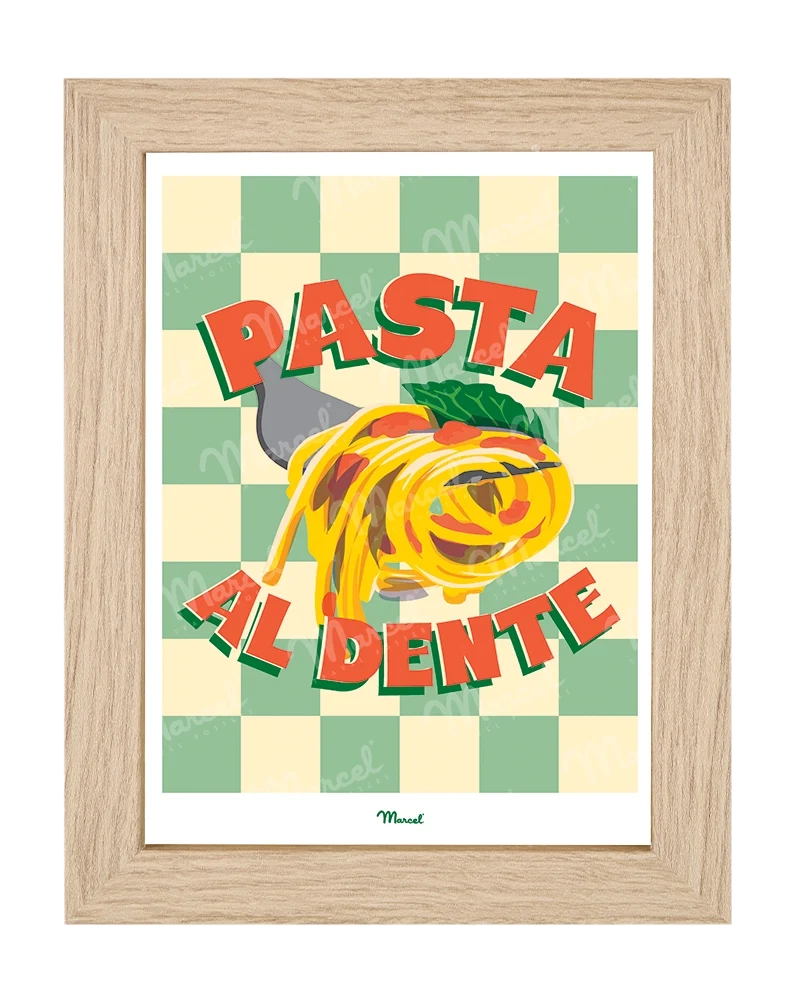 Carte Postale Travel Color "Pasta Al Dente"