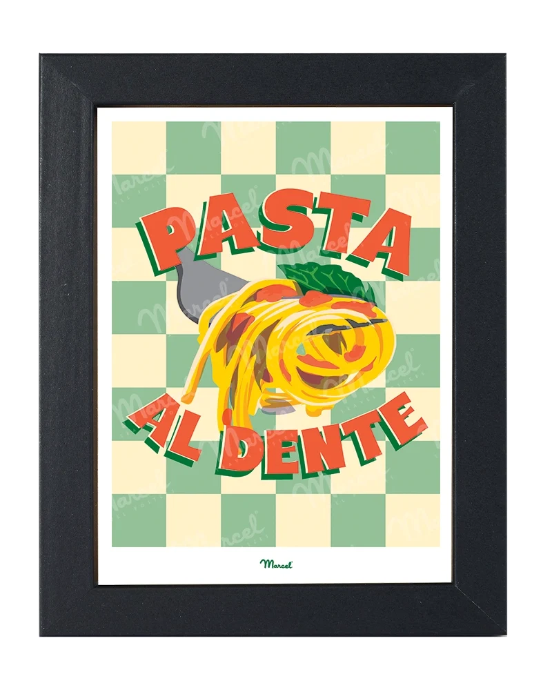 Carte Postale Travel Color "Pasta Al Dente"