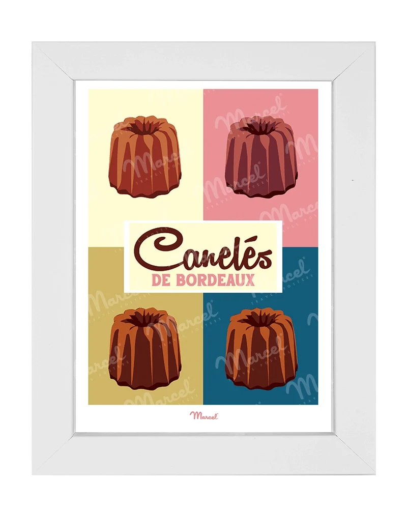 Carte Postale Travel Color Travel Color BORDEAUX "Les 4 Canelés"
