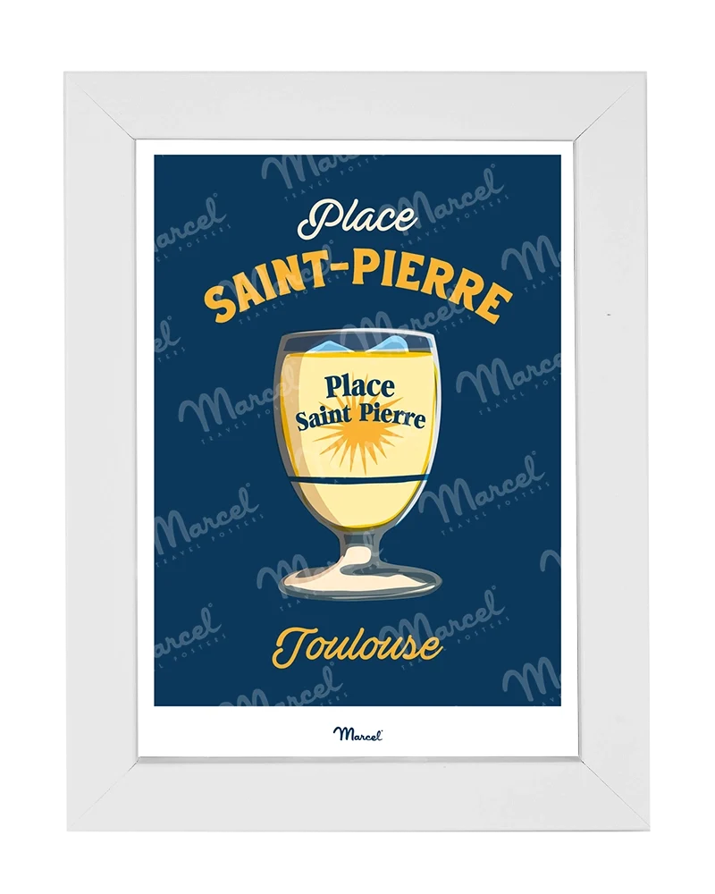 Carte Postale Travel Color TOULOUSE "Pastis Place Saint-Pierre"