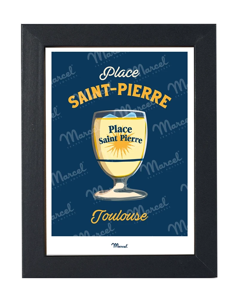 Carte Postale Travel Color TOULOUSE "Pastis Place Saint-Pierre"
