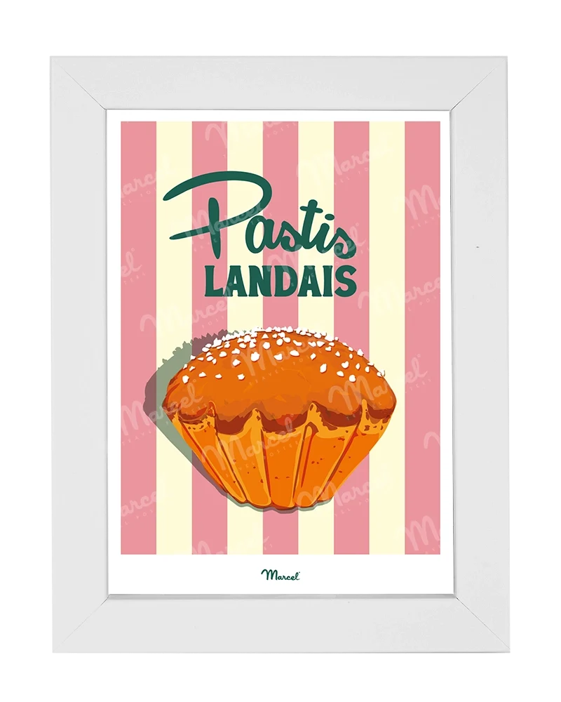 Carte Postale Travel Color LANDES "Pastis"