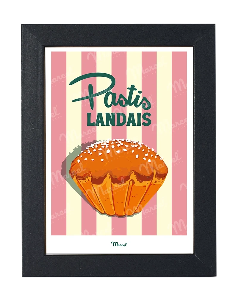 Carte Postale Travel Color LANDES "Pastis"