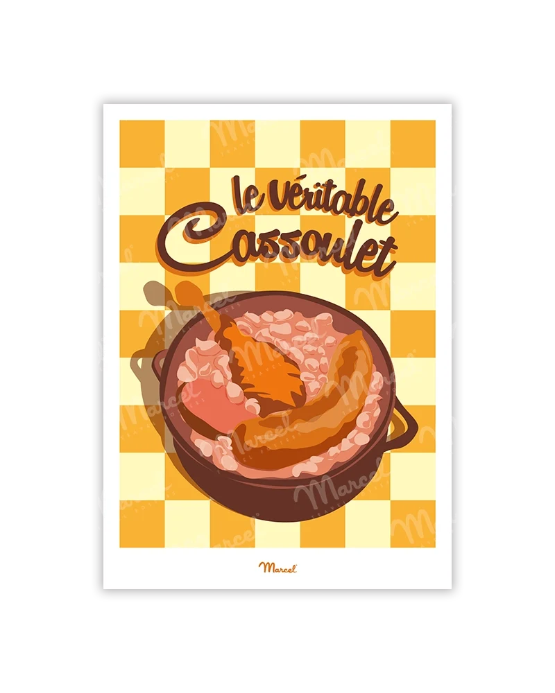 Carte Postale Travel Color TOULOUSE "Cassoulet"
