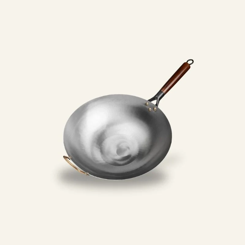 Le Pankon Wok Traditionnel Acier