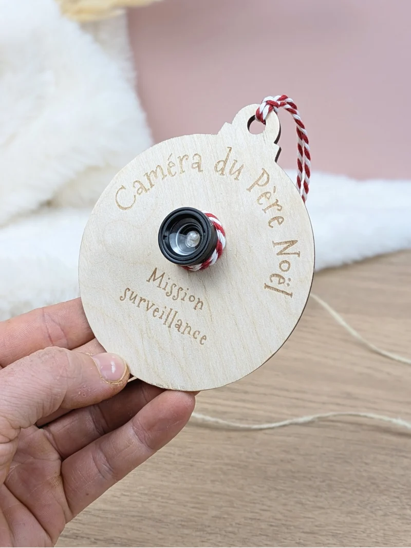 Caméra du Père Noël "Surveillance depuis le Pôle Nord"