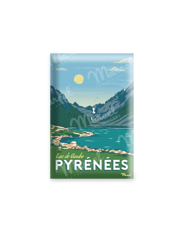 Magnet PYRENEES "Lac de Gaube"