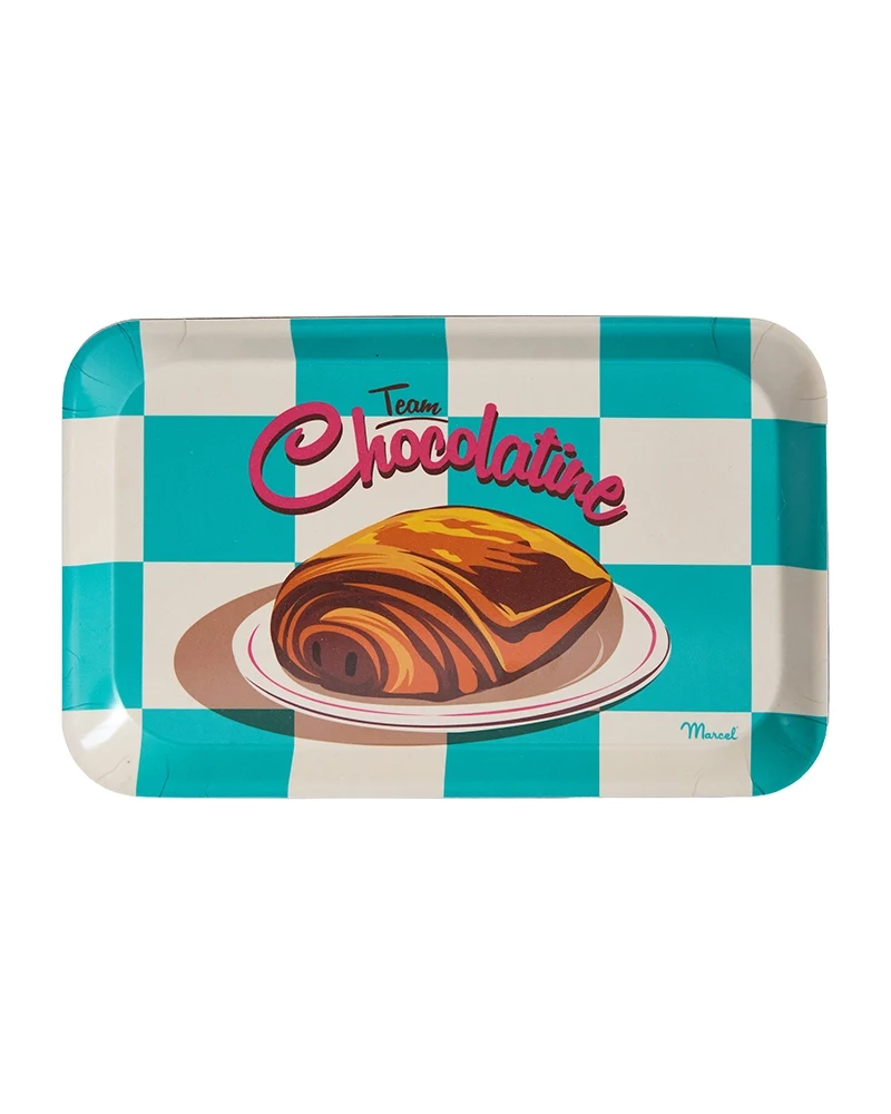 Petit Plateau de Cuisine Travel color "Team Chocolatine"