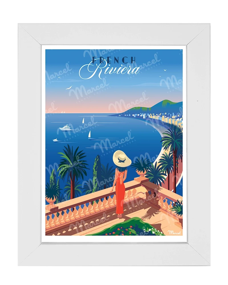Carte Postale FRENCH RIVIERA "Le Balcon"