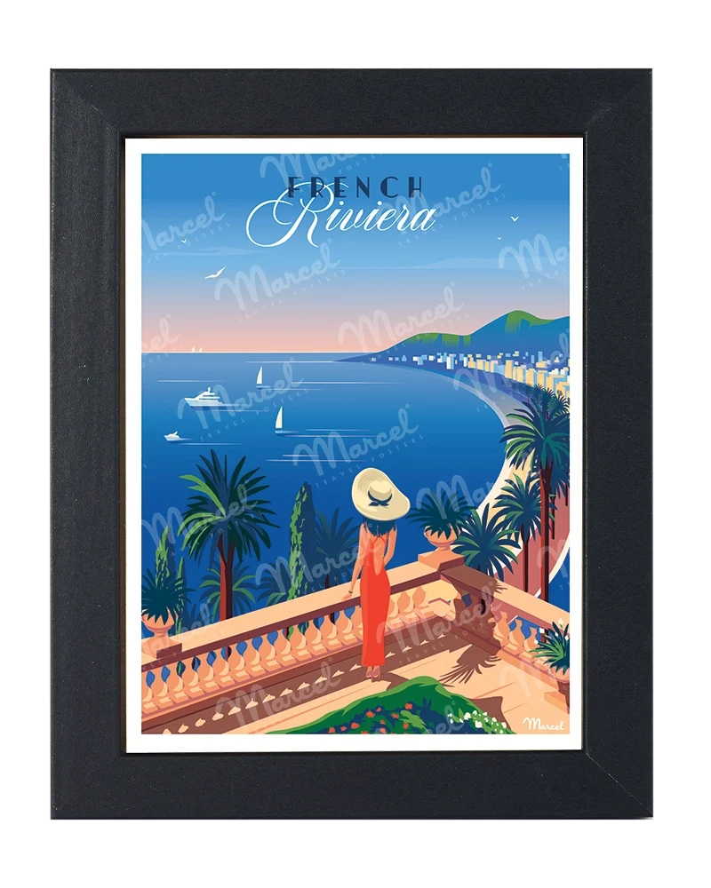 Carte Postale FRENCH RIVIERA "Le Balcon"