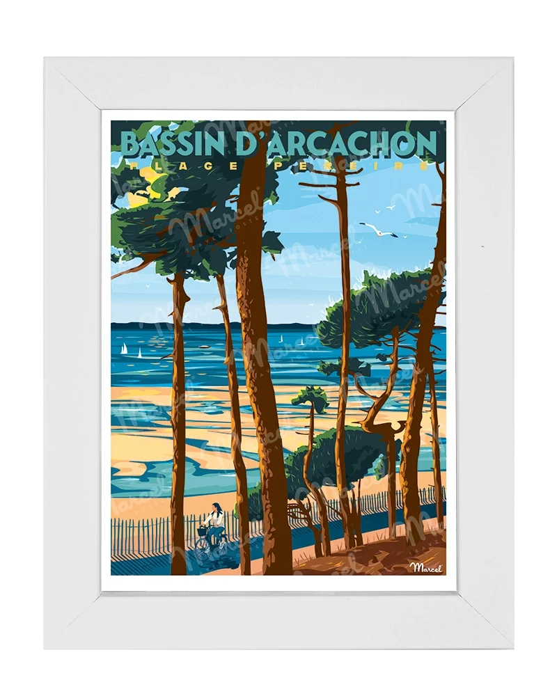 Carte Postale BASSIN D'ARCACHON "Plage Pereire"