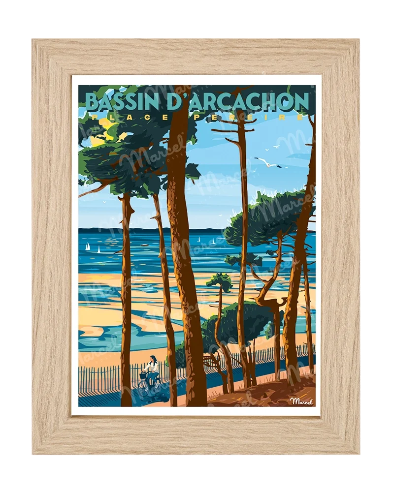 Carte Postale BASSIN D'ARCACHON "Plage Pereire"