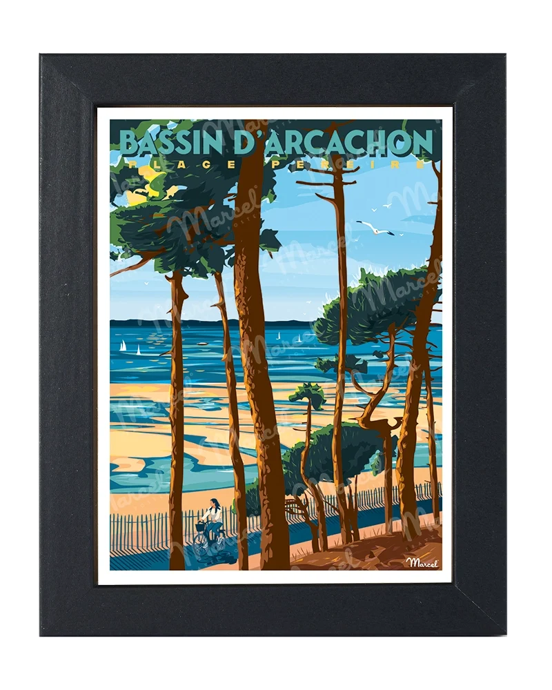 Carte Postale BASSIN D'ARCACHON "Plage Pereire"