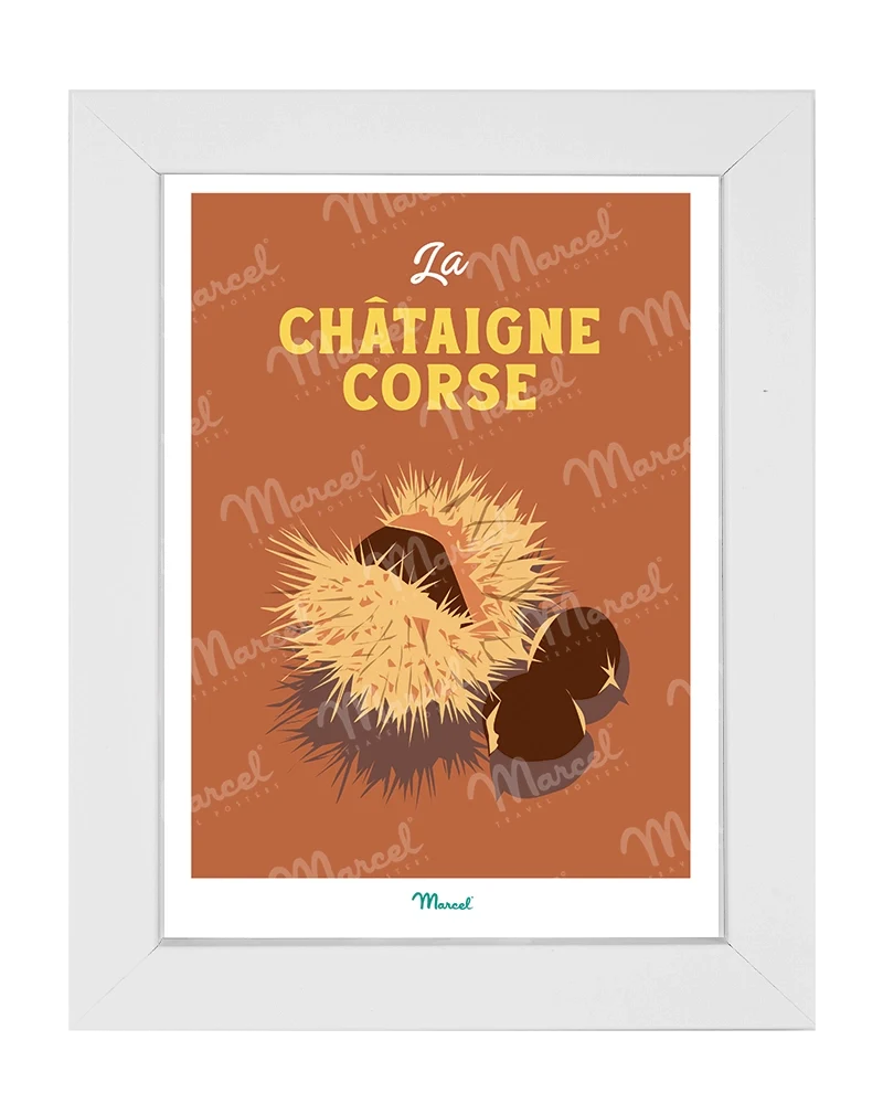 Carte Postale Travel Color CORSE "Châtaigne"