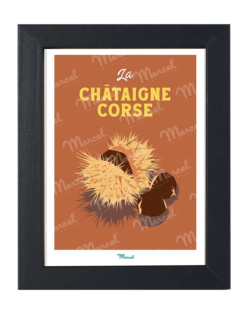 Carte Postale Travel Color CORSE "Châtaigne"