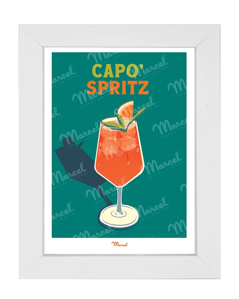 Carte Postale Travel Color CORSE "Capo'Spritz"