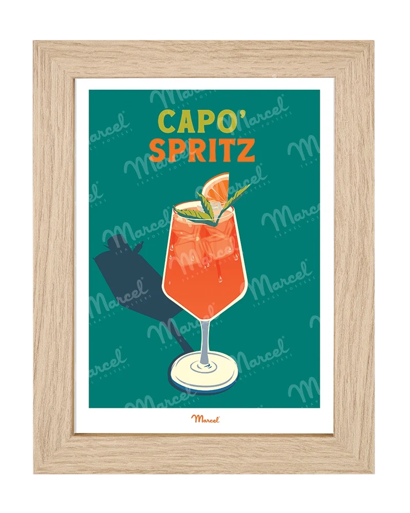 Carte Postale Travel Color CORSE "Capo'Spritz"