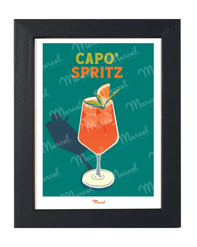Carte Postale Travel Color CORSE "Capo'Spritz"