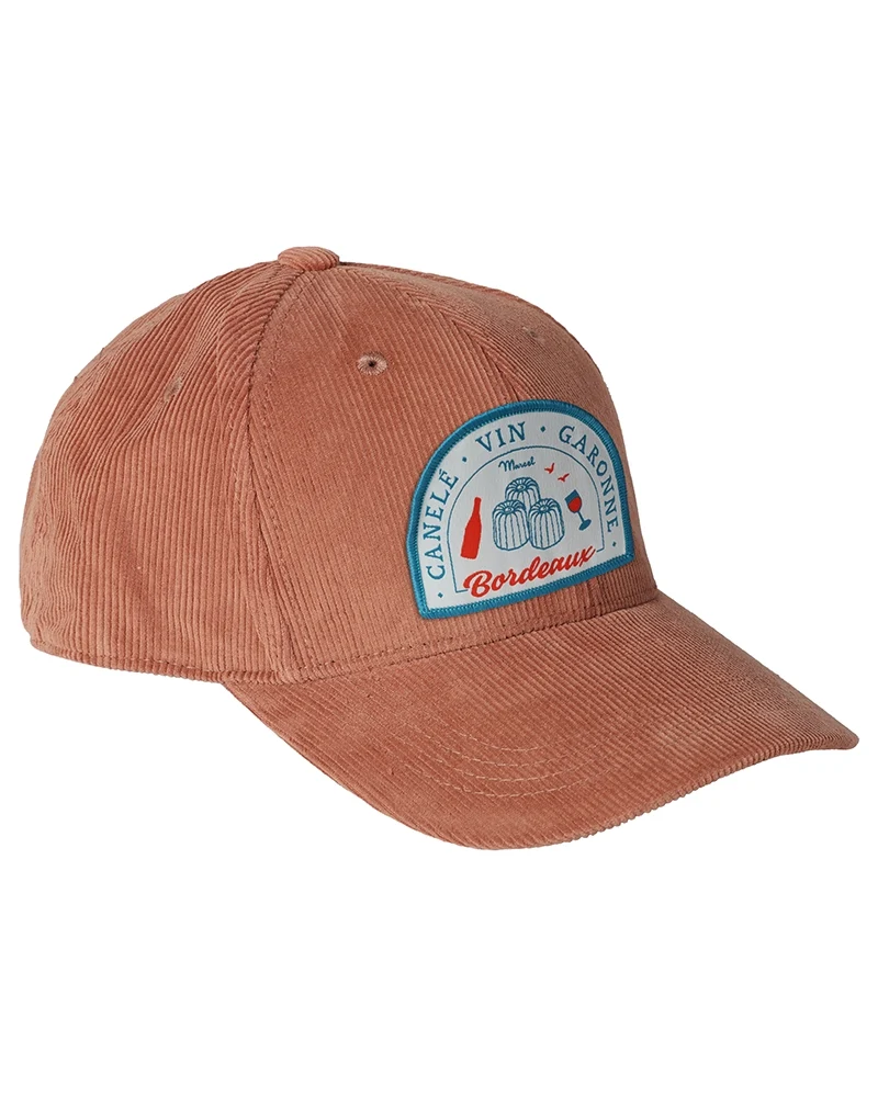 Casquette BORDEAUX Vieux Rose