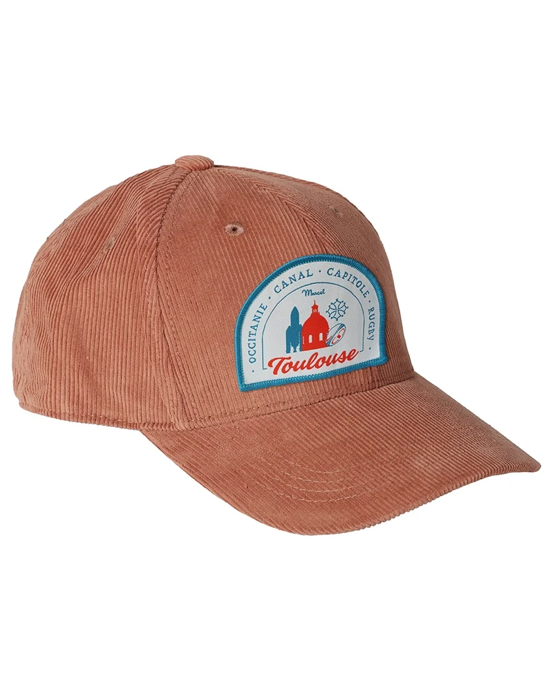 Casquette TOULOUSE Vieux Rose