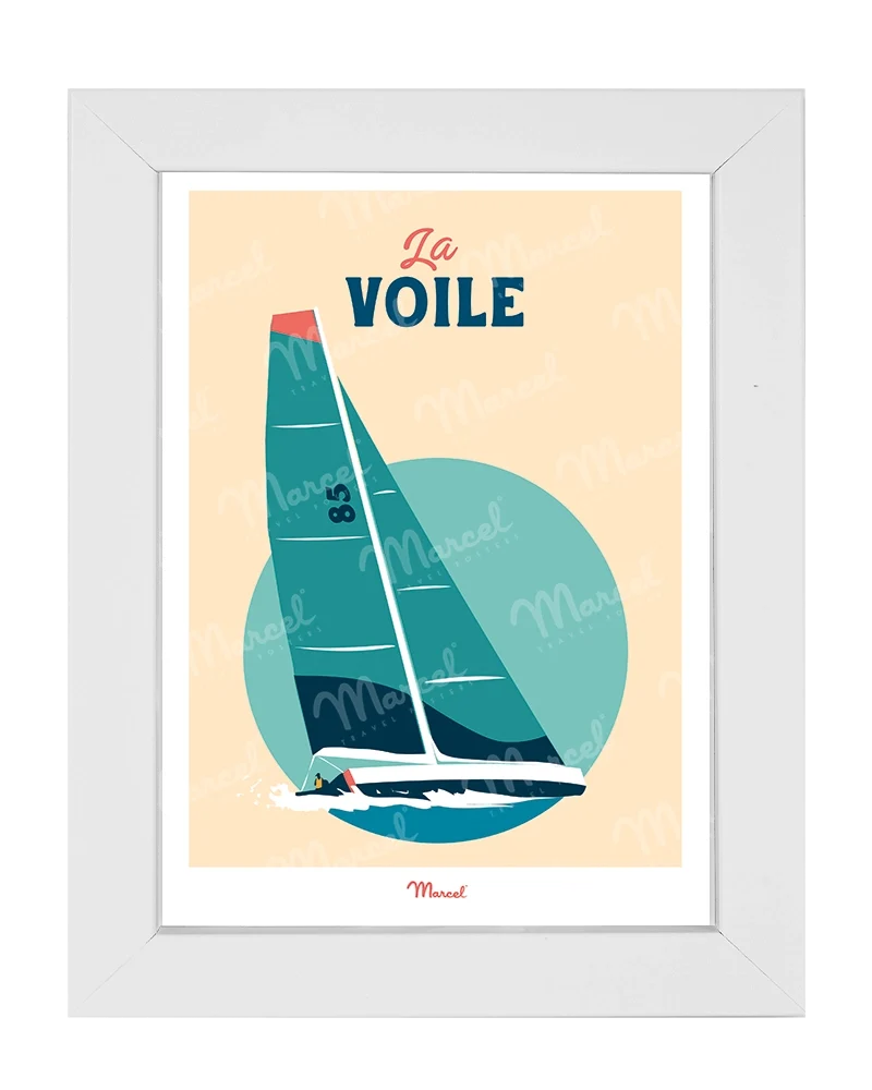 Carte Postale Travel Color "La Voile"