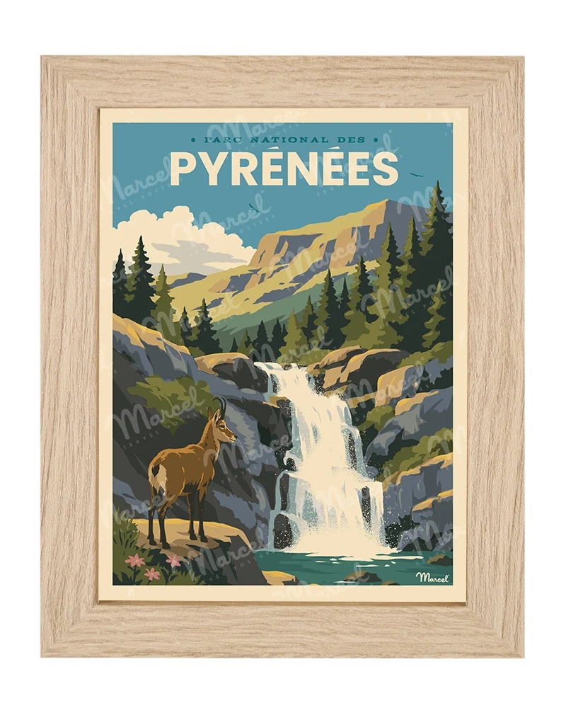 Carte Postale PYRÉNÉES "Parc National"