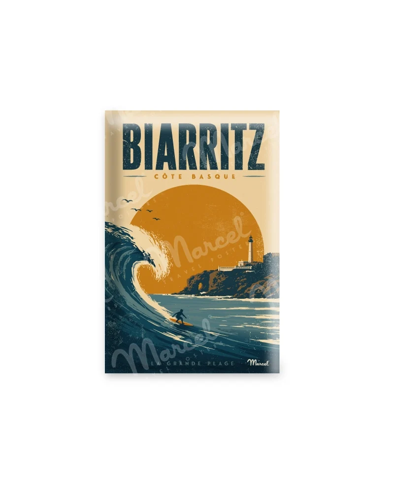 Magnet BIARRITZ "Surf La Grande Plage"