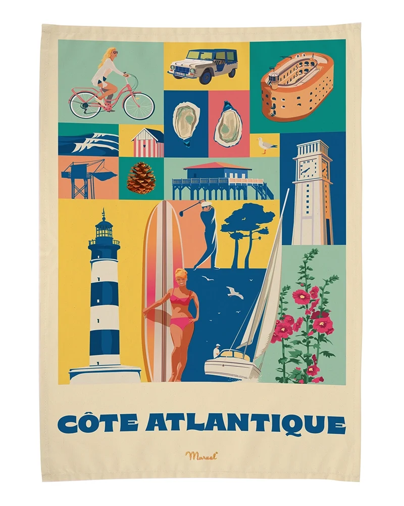 Torchon City Color COTE ATLANTIQUE