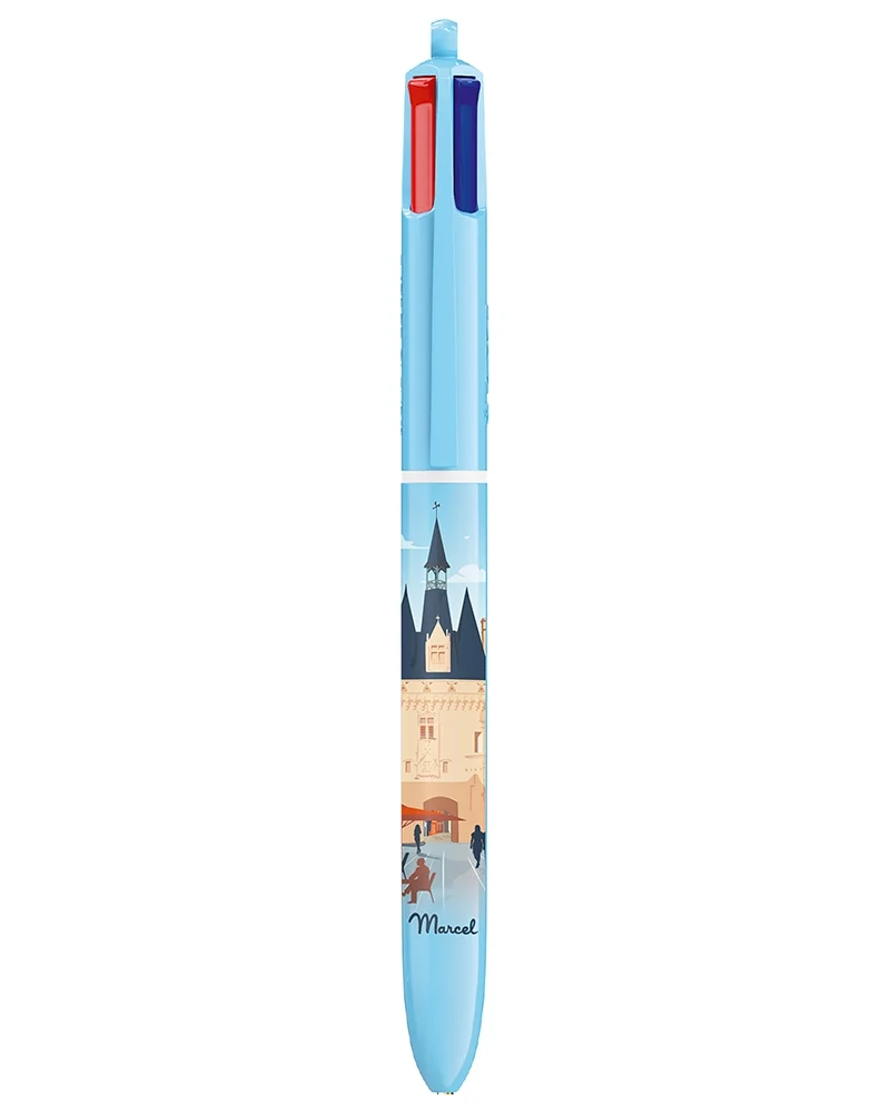Stylo BIC BORDEAUX