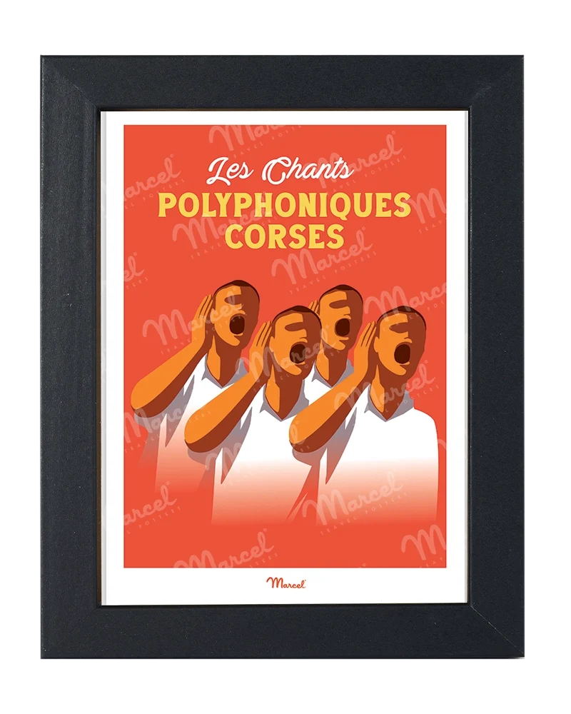 Carte Postale Travel Color CORSE "Les Chants"