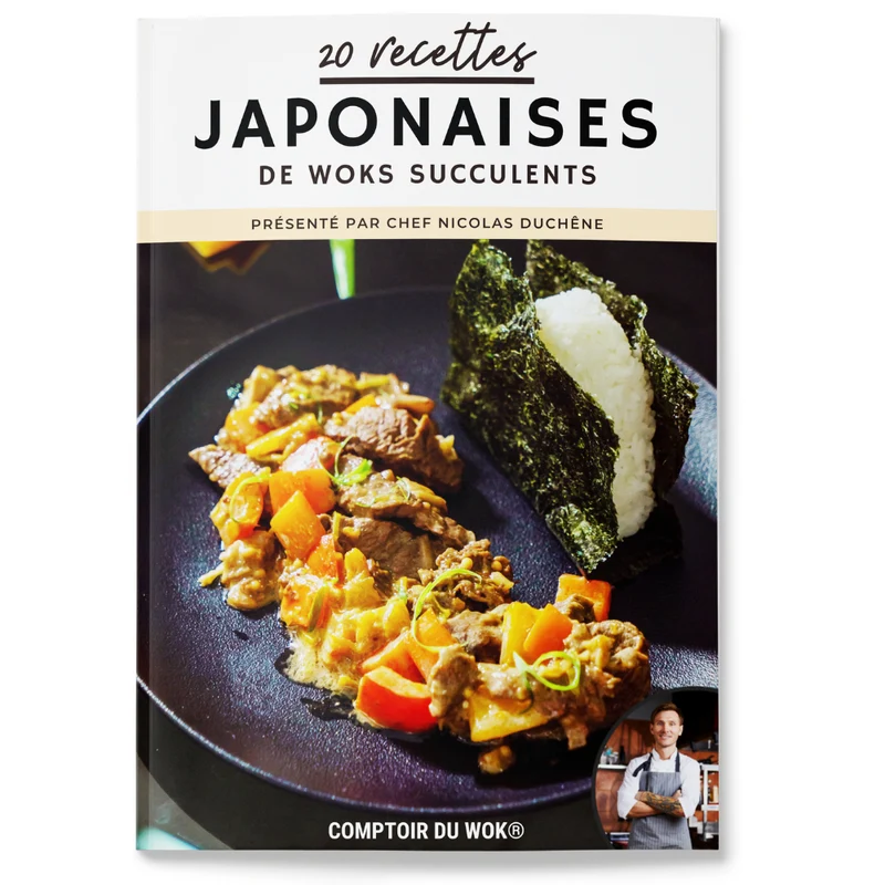 Livre Digital 20 Recettes Japonaises de Woks