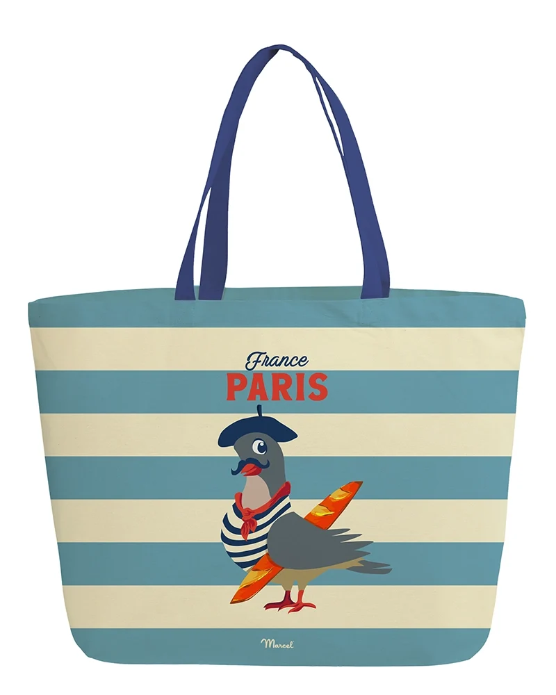 Sac Cabas PARIS "Le Pigeon"