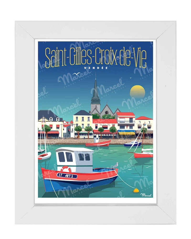 Carte Postale SAINT-GILLES-CROIX-DE-VIE