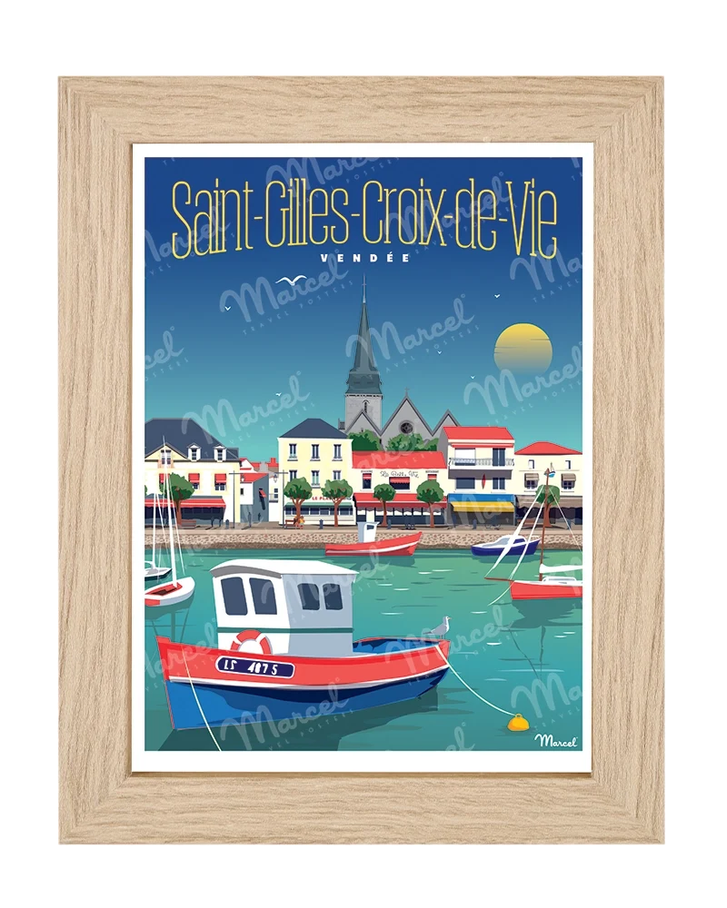 Carte Postale SAINT-GILLES-CROIX-DE-VIE