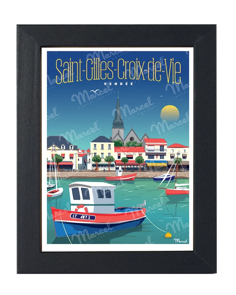 Carte Postale SAINT-GILLES-CROIX-DE-VIE