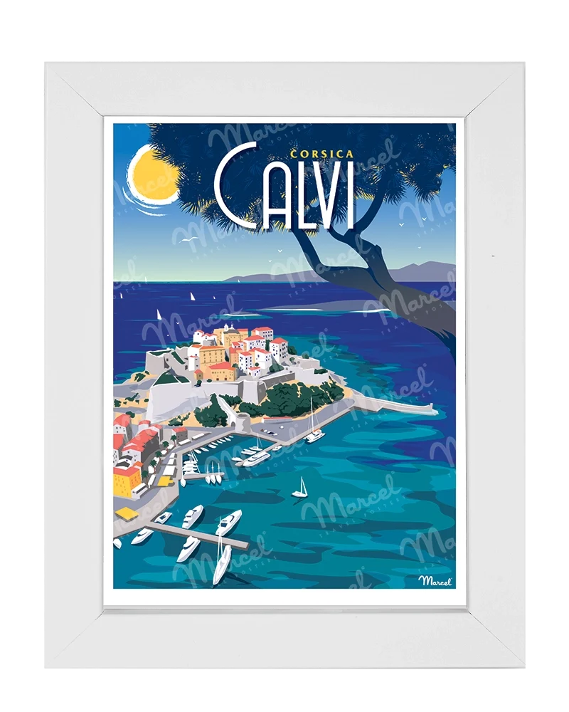 Carte Postale CALVI "Le Port"