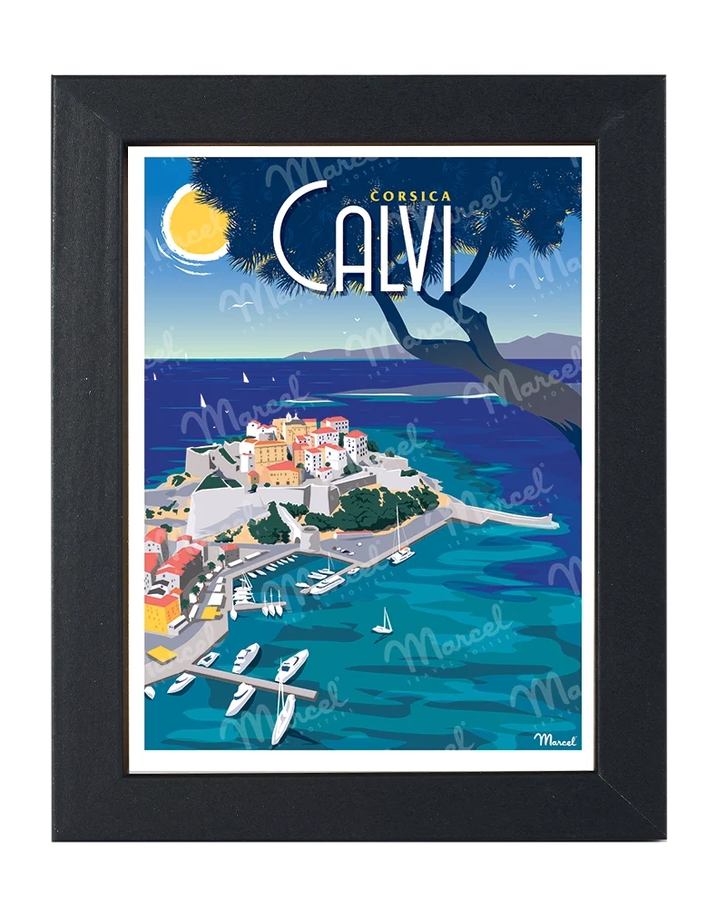 Carte Postale CALVI "Le Port"