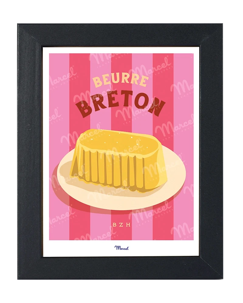 Carte postale Travel Color "Beurre Salé"