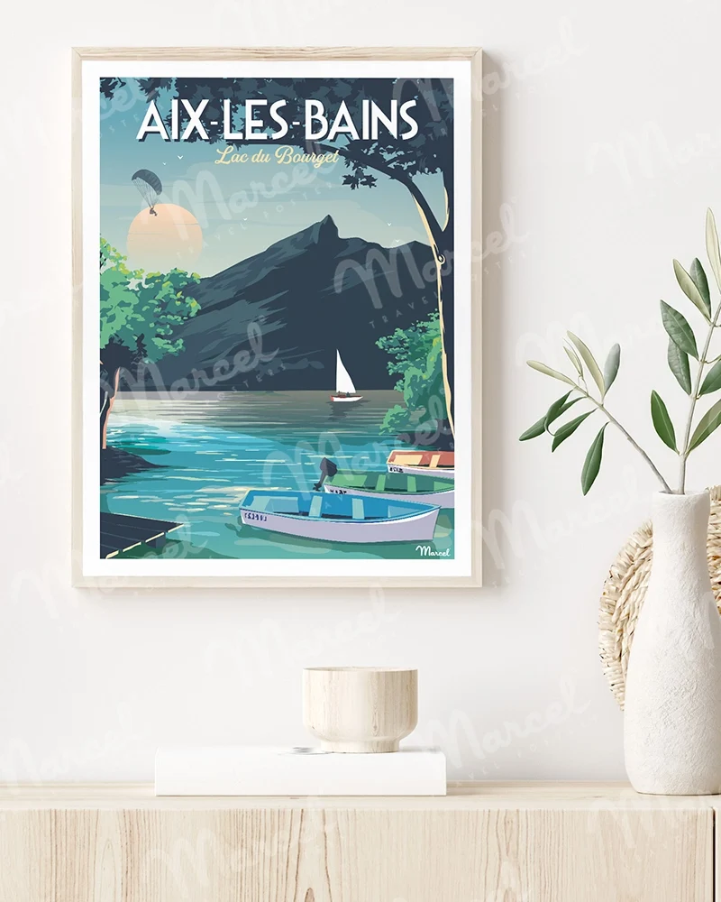 Affiche AIX-LES-BAINS