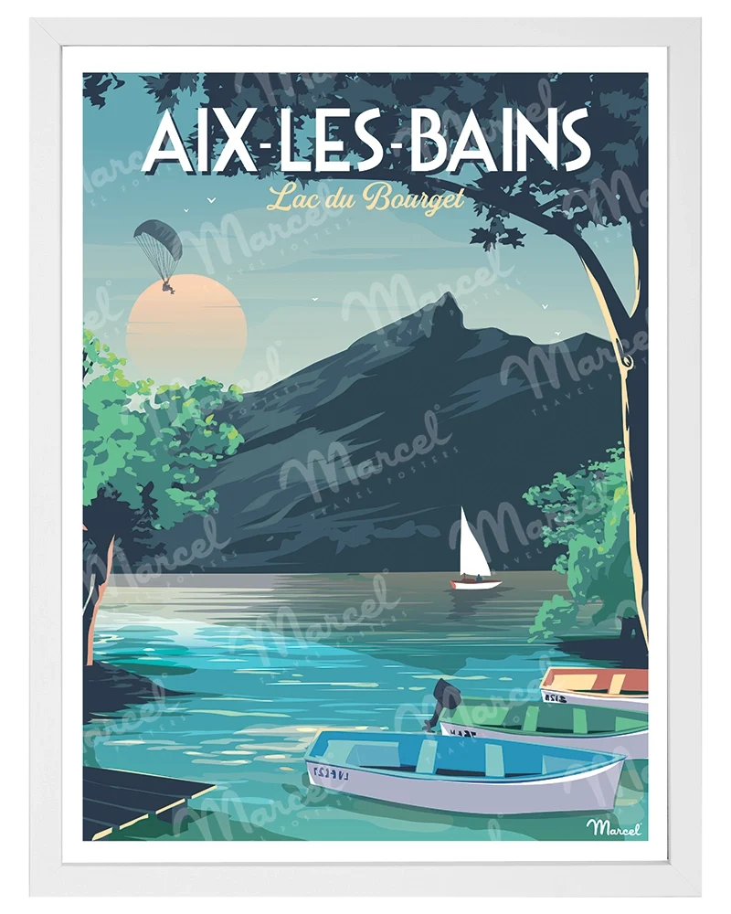 Affiche AIX-LES-BAINS