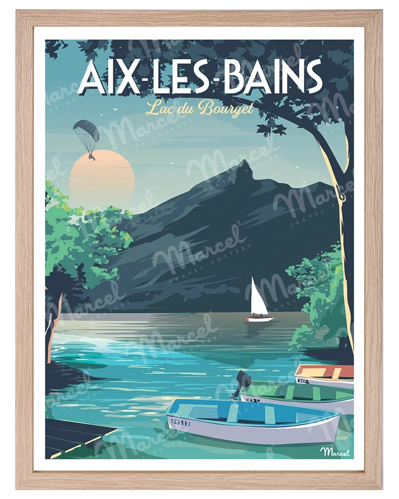 Affiche AIX-LES-BAINS