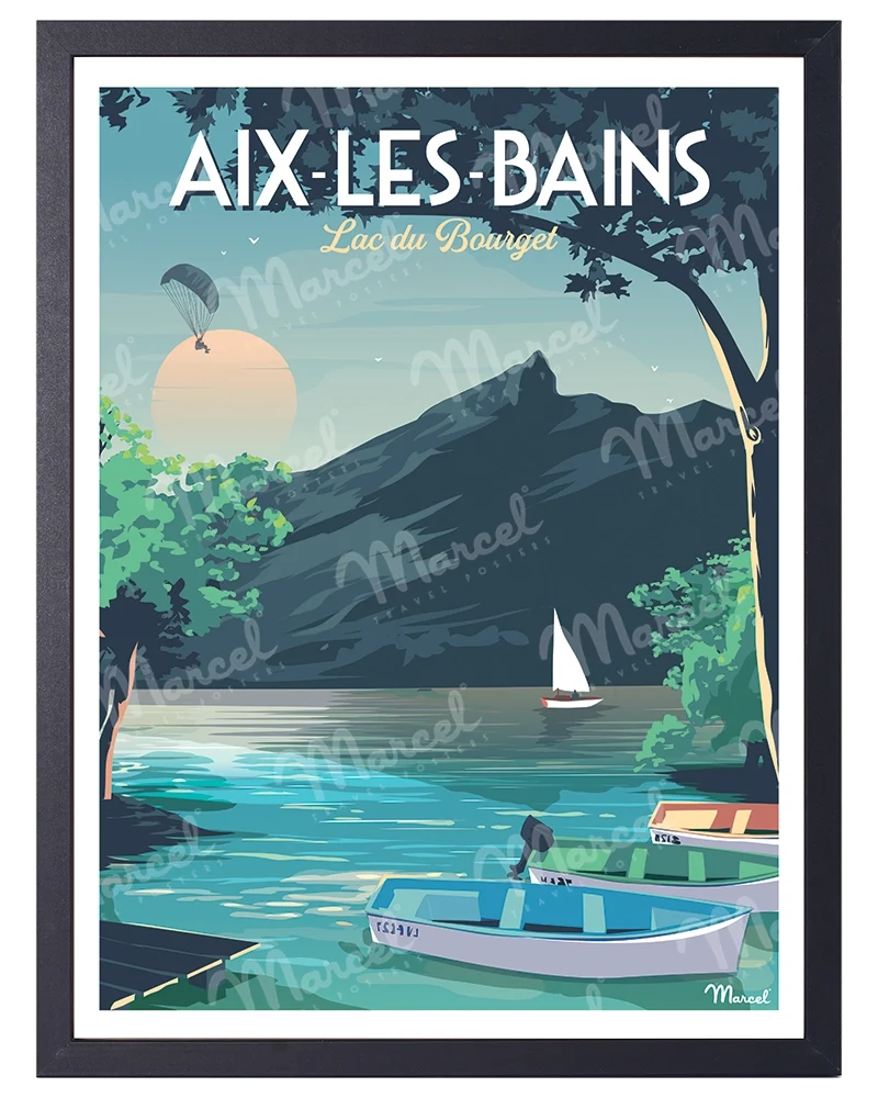 Affiche AIX-LES-BAINS