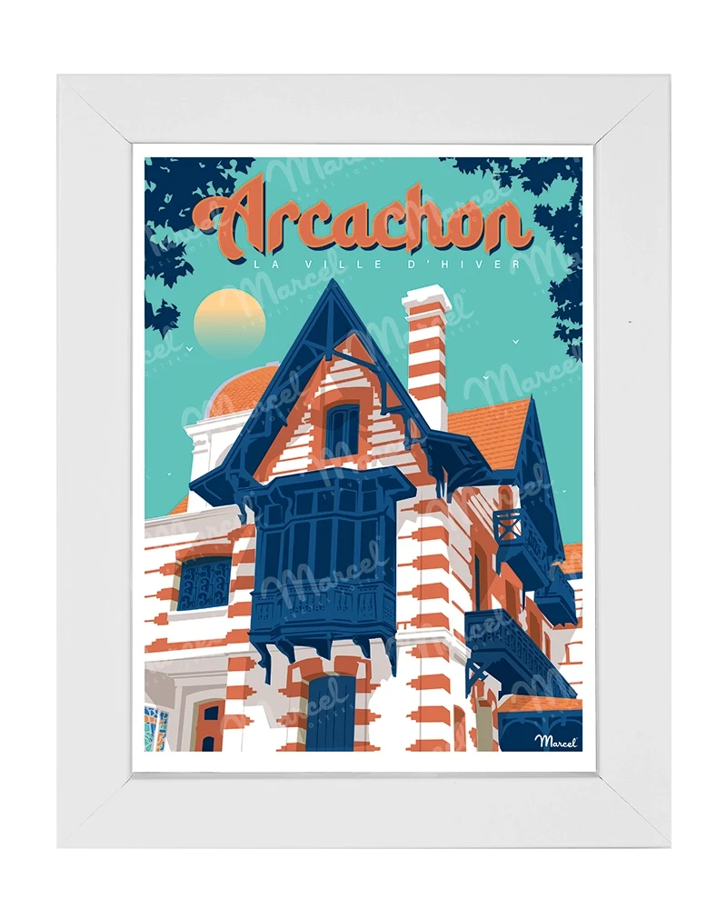 Carte Postale ARCACHON "La ville d'hiver"