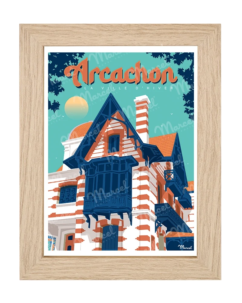 Carte Postale ARCACHON "La ville d'hiver"